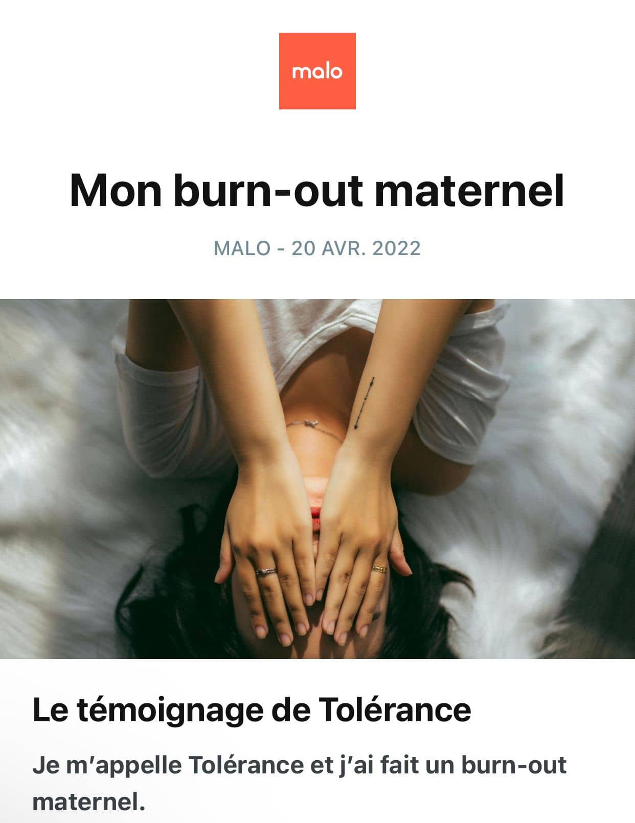 interview burn out parental